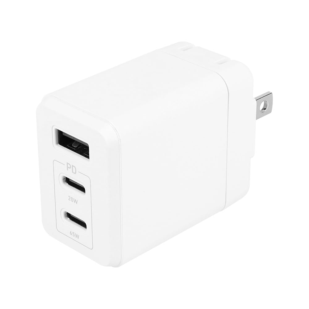 脱毛器 ホワイト 充電器付き Amazon | オウルテック AC充電器 PD65W出力 3ポート Type-C×2 Type-A×1